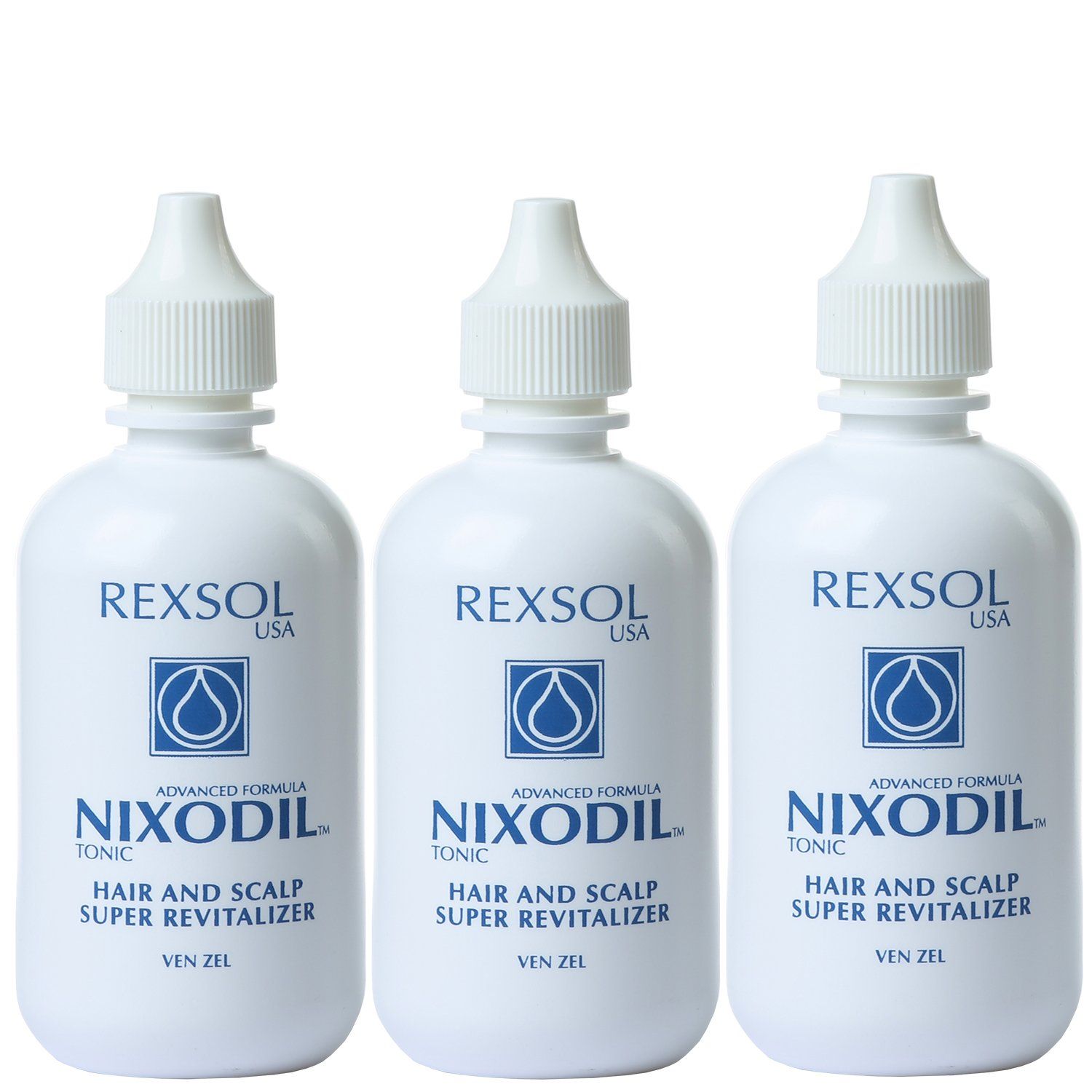 REXSOL Nixodil Hair and Scalp Super Revitalizer With Live Yeast Cell Derivatives, Biotin, Lecithin, Swertia Extract Lavender Oil. (Pack of 3, 120 ml4.2 fl oz Each, 360 ml 12.6 fl oz Total)