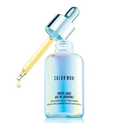 COLOR WOW Youth Juice Collagen Scalp Treatment - Supports scalp collagen to help keep hair follicles strong and elastic Creates optimal conditions for growth stronger, thicker, glossy hair