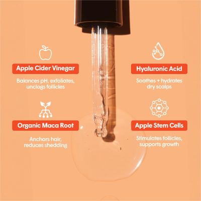 dpHUE ACV Daily Scalp Serum - 1.7 fl oz - Helps Soothe Dry Scalps Activate Healthy Hair Growth - Formulated with Hyaluronic Acid