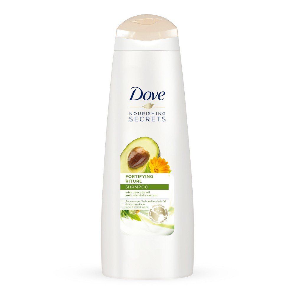 Dove Nourishing Secrets Fortifying Ritual Shampoo Avocado, 12 fl oz (Pack of 2)