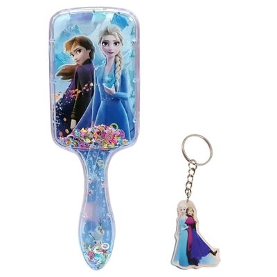 Cute Hair Brush, Cartoon Hair Brushes With Keychain, Ultra Soft Detangling Hair Brush, Detangling Wet and Dry Brush for All Hair Types For Girls and Boys