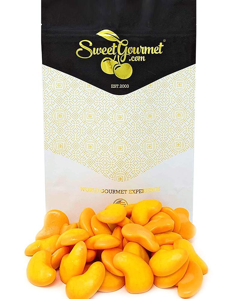 SweetGourmet Gummy Filled Spicy Mango Sweet and Spicy Candy 1 Pound