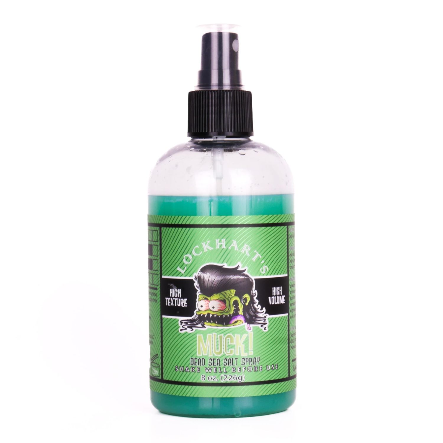 Lockhart&#39;s Handcrafted MUCK! Dead Sea Salt Hair Styling Spray - WITH DHT SHIELD! - Medium Hold - Matte Finish (8.0oz.)