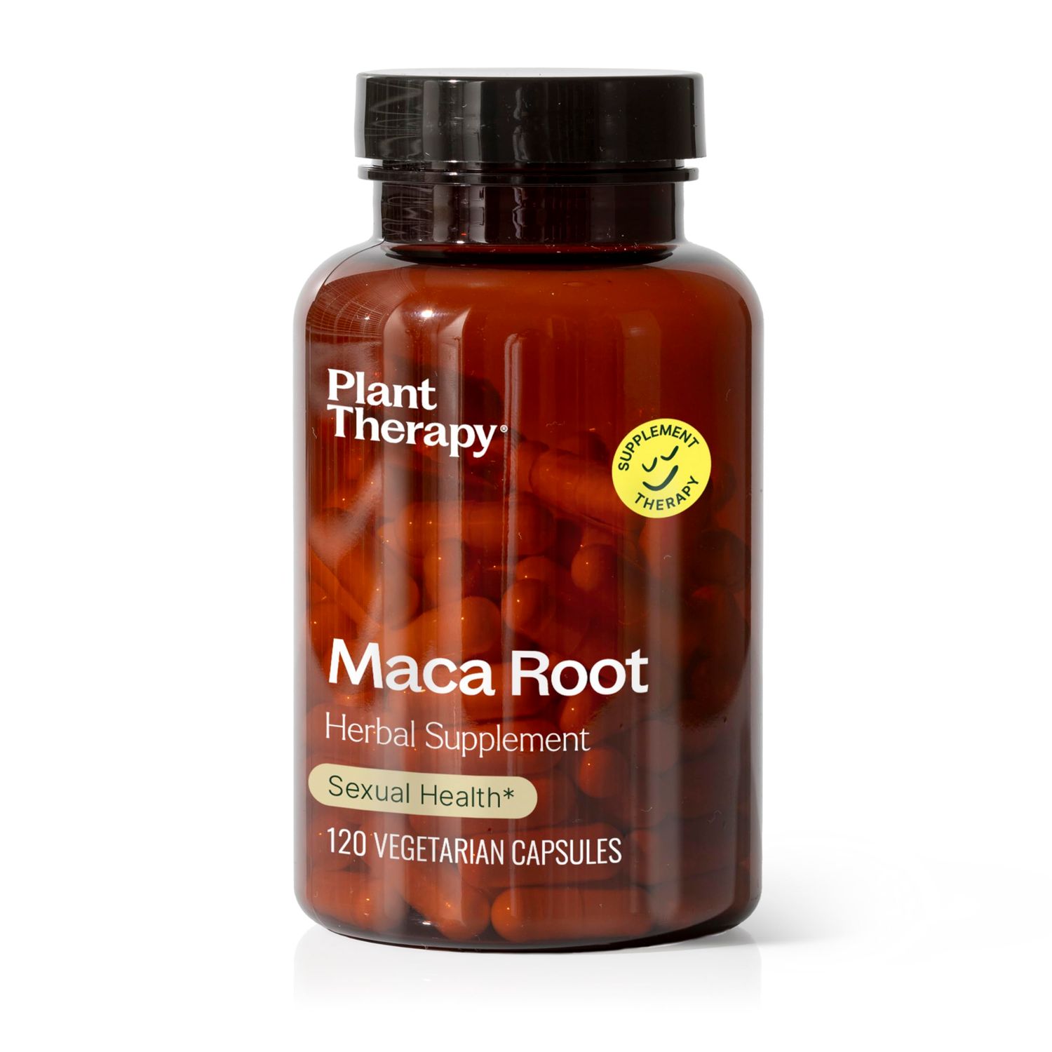 Plant Therapy Maca Root Herbal Supplement Capsules, Supports Sexual Health for Men Women, Mood-Boosting, Energizing Reduces Tension, 120 Vegetarian Capsules (4 Month Supply), Made in The USA