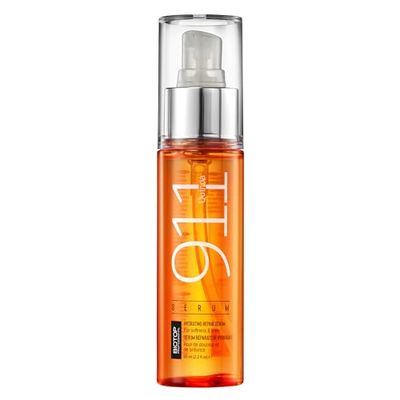 Biotop Professional 911 Quinoa Smoothing Serum - Hair Serum For Frizzy and Damaged Hair to Repair and Promote Shine - UV Heat Protectant (2.2 Oz 65ml)