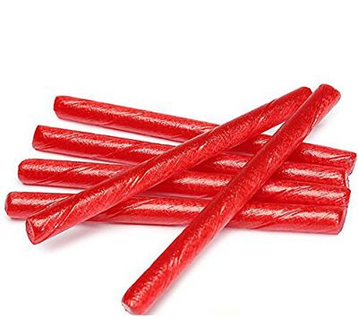 Old Fashioned Hard Candy Sticks - Sour Watermelon: 80-Piece Box