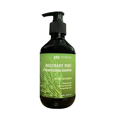 modayeri alverite yeni moda Rosemary Mint Strengthening Shampoo with Biotin - Provide Nourishment Scalp Health, Cleanses and Helps Strengthen Hair, 10.14 Fl Oz.