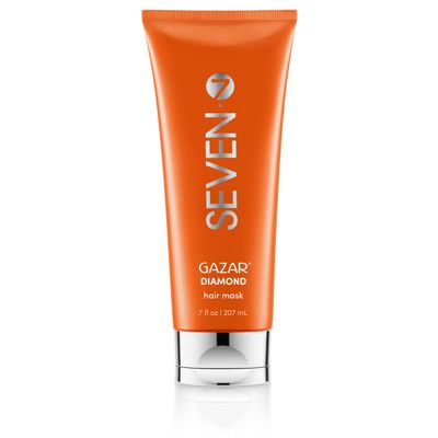 SEVEN Haircare Gazar Diamond Hair Mask Deep Conditioning Treatment for Women Men, Increase Hydration and Shine with Honey Green Tea, Sulfate Paraben Free, Cruelty Free, Made in USA, 7 oz.
