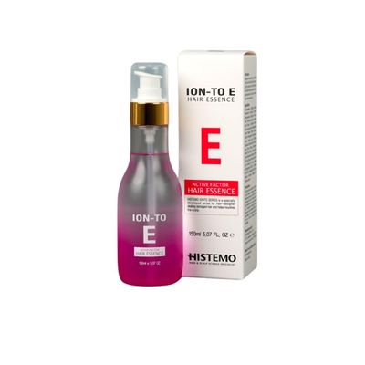 Histemo ION-TO E Restoring Hair Essence - Anti-Frizz Hydration for Damaged or Color-Treated Hair, Cuticle UV Protection Serum, Prevent Stop Hair Loss with Active Growth Factors (5.07 oz)