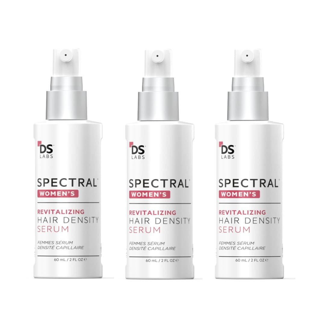 DS Labs Spectral Women&#39;s Formally Spectral.CSF - Hair Density Serum for Women, Thickening, Strengthening, Volumizing, Fuller-Looking Hair, 60mL, Packaging May Vary (Pack of 3)