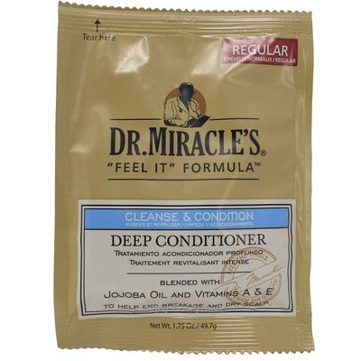 Dr. Miracle&#39;s Feel It Formula Deep Conditioning Treatment, 1.75 oz ( Pack of 12)