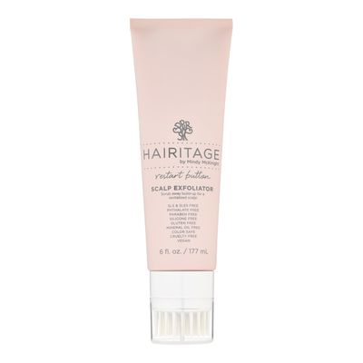 Hairitage Restart Button Scalp Exfoliator for Dry and Sensitive Scalp - Promote Scalp Health - Clarifying Scalp Scrub for Healthier and Stronger Hair