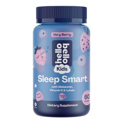 Hello Bello Kids Sleep Smart Vegan Gummies with 1mg Melatonin - Very Berry - 60ct