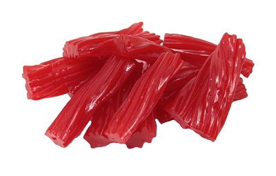 YANKEETRADERS Mini Cherry Licorice Twists, 2 Pounds