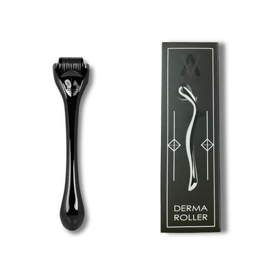 Derma Roller 0.25mm Microneedle Roller for Face, Beard, Scalp - Microneedling Roller for Skin Care, Hair Growth, Derma Stamp for Women Men, Micro Needle Roller for Glowing Skin Beard Growth