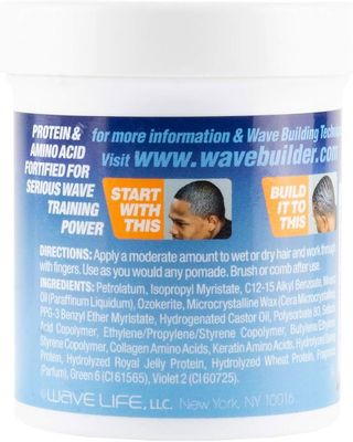 WAVEBUILDER Oil Jel Pomade Medium Hold, 3.5 OZ