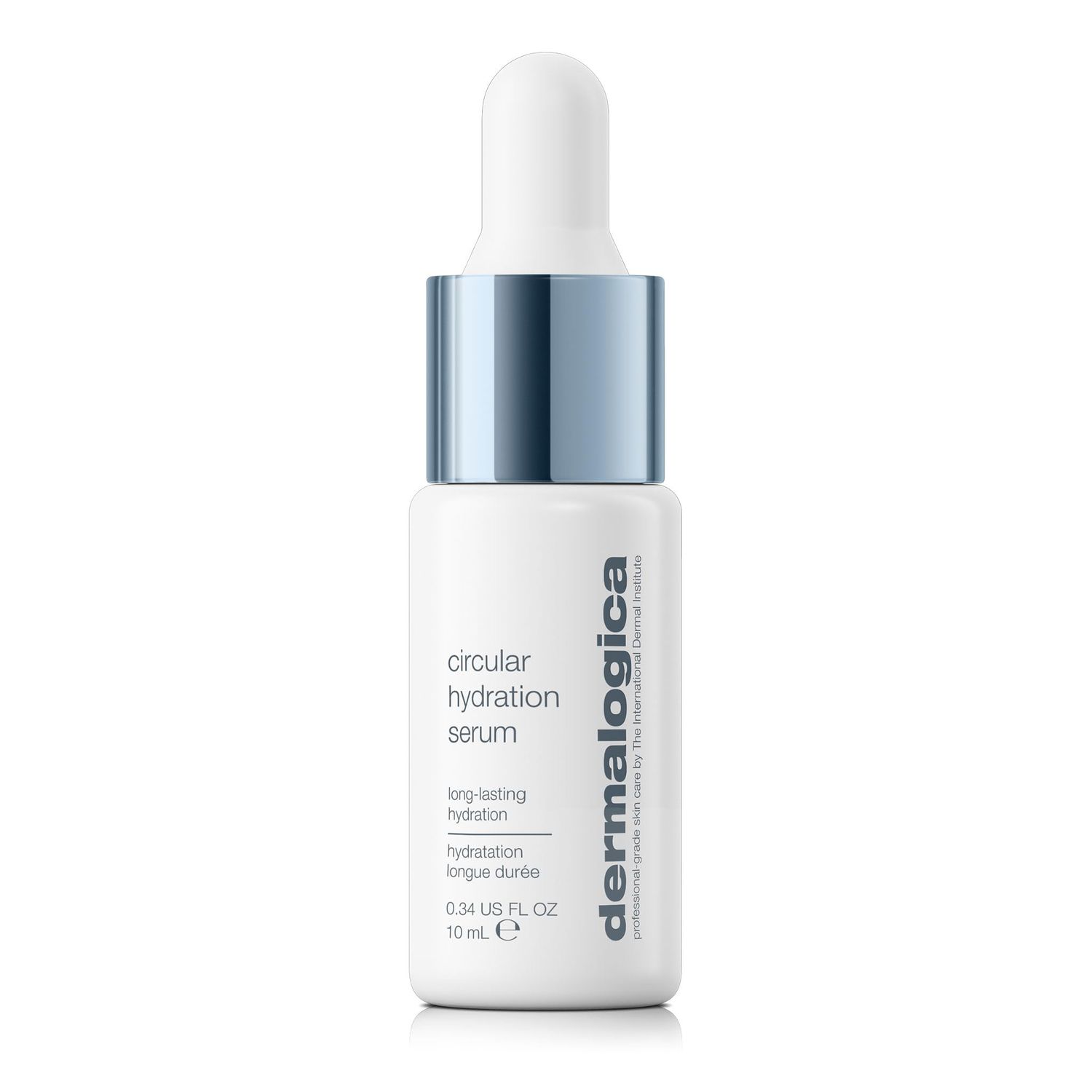 Dermalogica Circular Hydration Serum, Hyaluronic Acid Serum for Face, Deep Hydrating Serum - Delivers long-lasting hydration to help prevent future dehydration, 0.34 fl oz