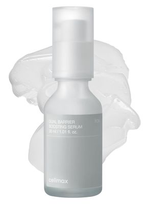 celimax Dual Barrier Skin Boosting Serum with Ceramides Hyaluronic Acid, Hydrating, Soothing, Calming Serum for Sensitive Skin, Moisturizing Ampoule, 30ml