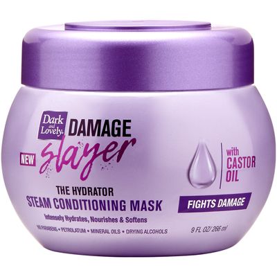 Dark and Lovely Damage Slayer The Hydrator Steam Conditioning Mask, 9 Ounce (Packaging May Vary)