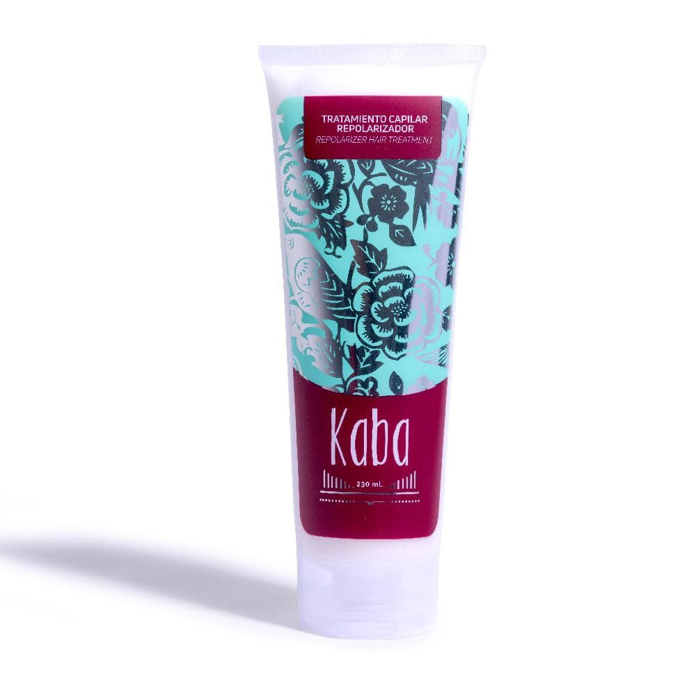 Kaba Hair Treatment Mask for Dry Damaged Hair, Made With Natural Extracts, Promotes Growth, Deep Conditioning, Restores Vitality Frizz Control, 7.8 Oz