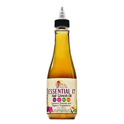 Alikay Naturals Essential 17, Hair Growth Oil, 8 Oz,Pack of 2