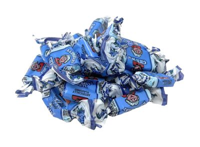 Wild Blue Raspberry Flavored Fruit Chews, 2 Pounds Bulk