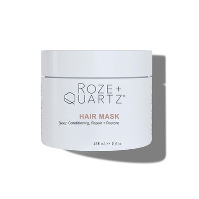 Roze Quartz Original Hair Mask Deep Conditioning Hair Treatment for Dry Damaged Hair (5oz)