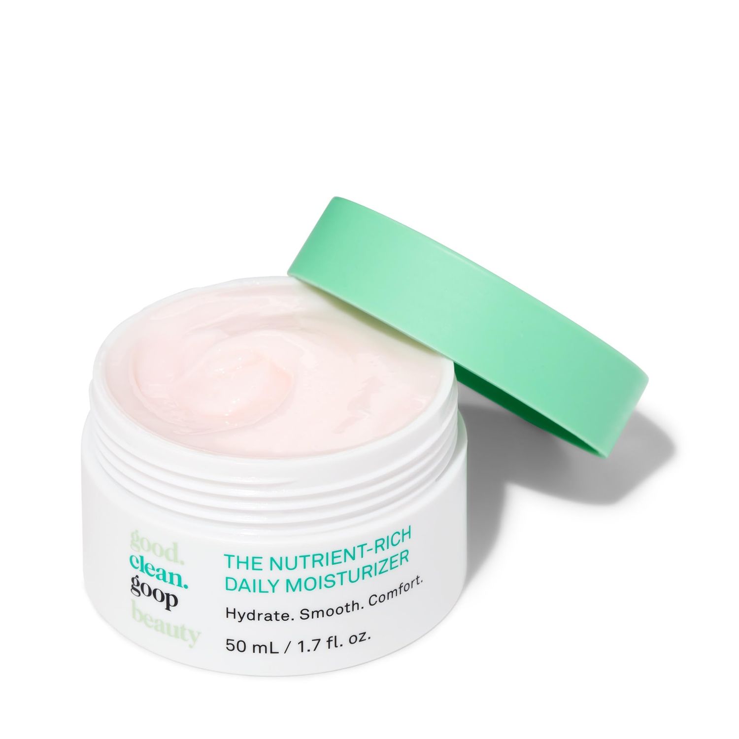 good.clean.goop beauty The Nutrient-Rich Daily Moisturizer Hydrating Face Moisturizer for Smooth Skin Niacinamide, Raspberry Seed Oil Beetroot Extract Vegan Cruelty Free 1.7 Fl oz