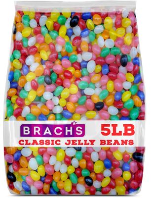 Classic Jelly Beans - Easter Candy Jelly Beans - 8 Assorted Jelly Bean Fruit and Licorice-Flavored - Bulk Easter Egg Candy Pack (5 Pound)