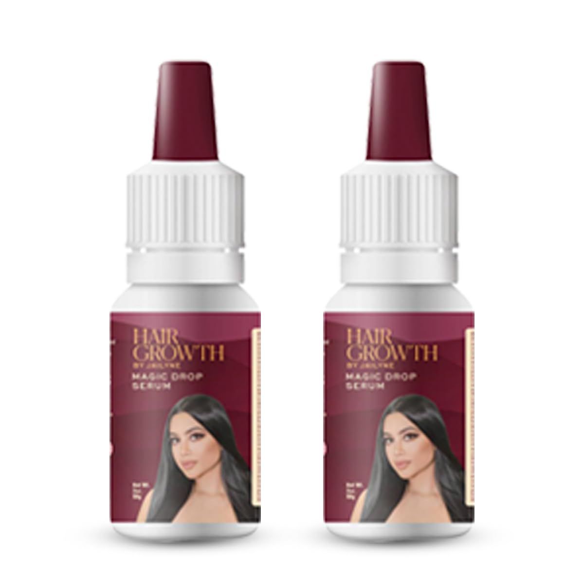 Hair Growth Magic Drop Serum by Jailyne Ojeda - Fast-Absorbing, Scalp Revitalizing Formula - Promotes Thicker, Healthier Hair with Botanical Extracts Keratin - Made in USA