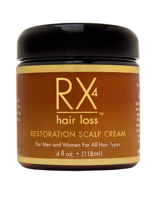 RX 4 Hair Loss Scalp Cream for Thinning Hair, DHT Blocker, Naturally Organic with Biotin, Aids in Hair Regrowth, Doctor Recommended Growth Treatment System. Each item sold separate