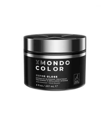 XMONDO Hair Super Gloss Intensive Glossing Treatment Infused with Bond Booster Technology to Boost Shine Hyaluronic Acid for Nourishment, Revitalization Repair, Vegan Formula, 8 Fl Oz 1-Pack
