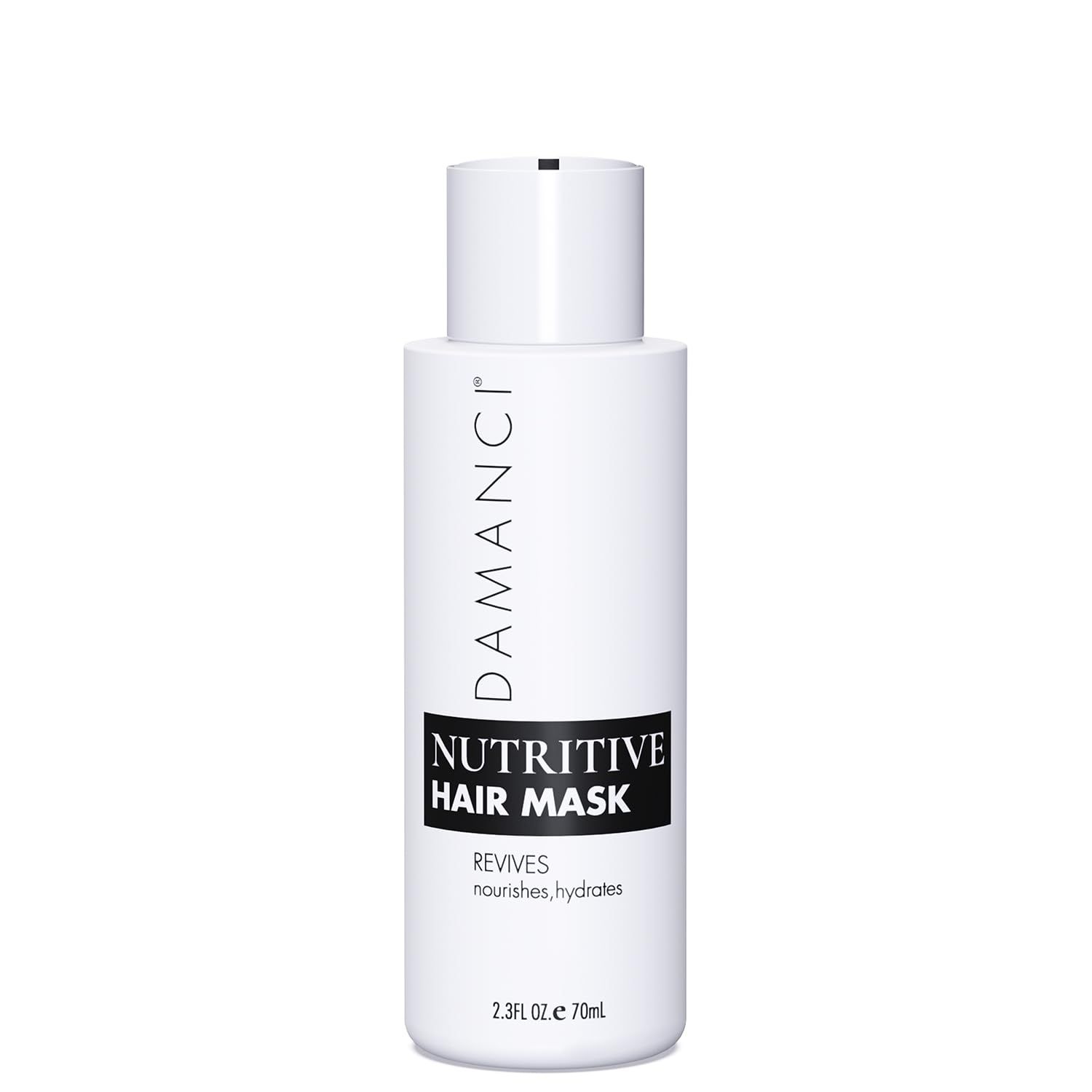 DAMANCI Nutritive Hair Mask, Deep Conditioning Treatment for Hair Repair, Hydration, Shine, and Frizz Control, Keratin Hair Mask with Stem Cells, Jojoba and Coconut Oil (2.3 oz)