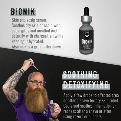 GIBS Grooming Bionik Energizing Scalp Skin Serum, 1 Fl Oz
