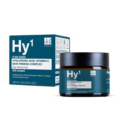 Dr Botanicals Anti Aging Face Moisturiser With Hyaluronic Acid, Vitamin C Skin Firming Complex, 2.0 Fl Oz Reduce Wrinkles, Brighten Skin, Hydrate Boost Suppleness