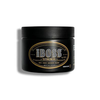 Rev320 iBOSS by GIO, Edge Control Hair Gel, Bold Hold Natural Hair Product, Styling Gel, Medium Hold (18oz)
