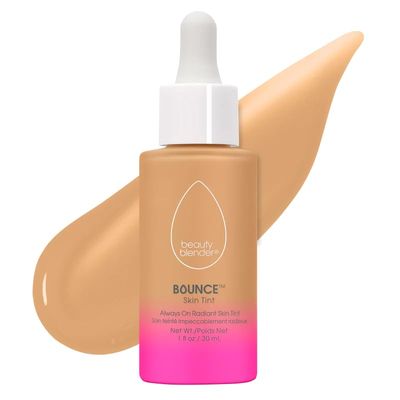 Beautyblender 12-Hour Always on Radiant Skin Tint, Breathable Serum Foundation Stays Put for All Day Long Wear, Infused with Hyaluronic Acid Niacinamide, Medium 2