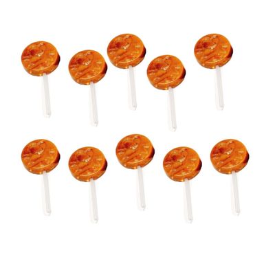 RAON Dalguna Candy with stick Sugar Honeycomb Sugar Candy Asian Snack Christmas Gift, brown, 1set of 20ea