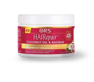 ORS HAIRepair Coconut Oil Baobab Deep Conditioning and Restoring Treatment Masque 12.0 Ounces