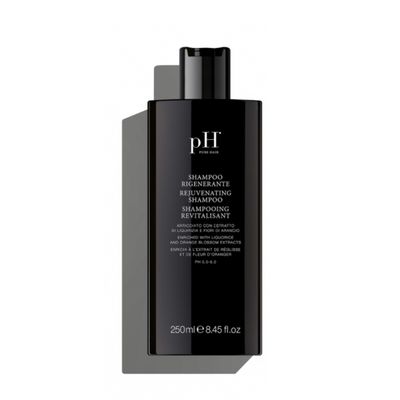 pH PURE HAIR Rejuvenating Shampoo for Hair Loss Thinning Prevention - Hair Regrowth Treatment with Liquorice Orange Blossom Extracts - Nourishes, Energizes, Strengthens Scalp - 8.45 Oz