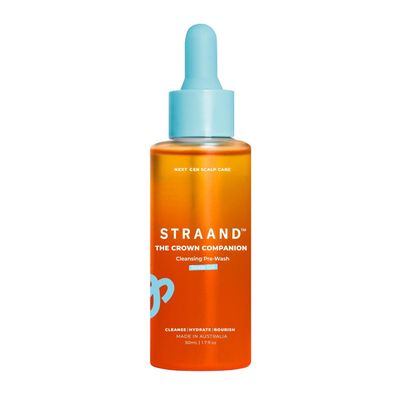 Straand Crown Companion Cleansing Pre-Wash Scalp Oil - Hydrating Oil for Dry Scalp with Hyaluronic Acid, Jojoba Oil Squalane - Pre Shampoo Scalp Detox for Product Build-Up (1.7 fl oz)