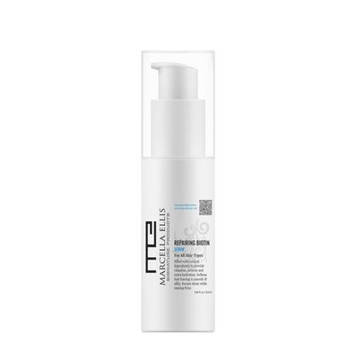 Marcella Ellis Biotin Hair Repair Serum, Hair Growth Serum for Damaged Hair, Fast-Absorbing Formula Hair Growth Formula, Damaged Hair Treatment for All Hair Types (1.69 Fl Oz)