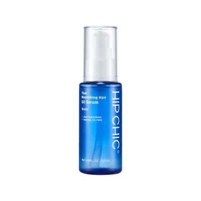 HIP CHIC That Nourishing Hair Oil Serum, Non Toxic, Vitamin B7, Biotin, Milk Protein Extract, Silk Amino Acids, Ample Nourishment, Stronger Hair, No Sulfate, 1.69 Fl Oz
