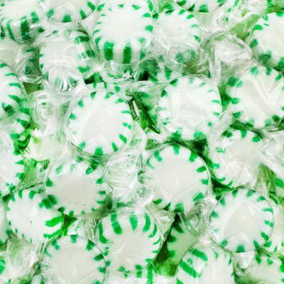 Arcor Starlight Spearmint Mints 2 Pound Bag, About 150 Pieces Hard Candy Bulk