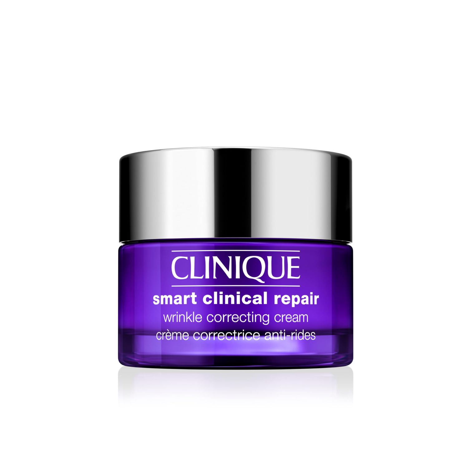 Clinique Smart Clinical Repair Wrinkle Correcting Face Cream With Hyaluronic Acid Peptides Anti-Aging Hydrating, Mini Travel Size, 0.5 Fl Oz