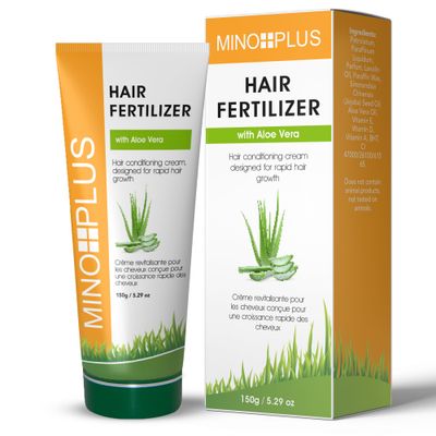 Mino Plus Organic Hair Fertilizer 150g - Formulated to Prevent Hair Loss, with Carrot Oil