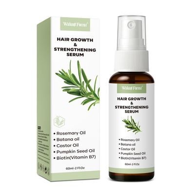 Rosemary Oil For Hair Growth, Strengthening Hair Scalp Spray, Nourishing Formula with Castor, Batana, Biotin, Promotes Thicker, Fuller Follicles for Women Men - All Hair Types (2 Oz, 1 Pack)