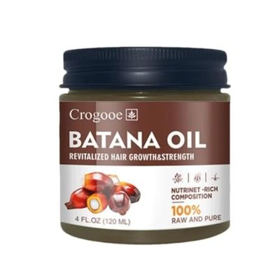 YTDJ Raw Batana Oil for Hair Growth from Honduras 4oz, Dr. Sebi Approved 100 Natural botana oil hair growth - Prevents Hair Loss, Strengthens Hair