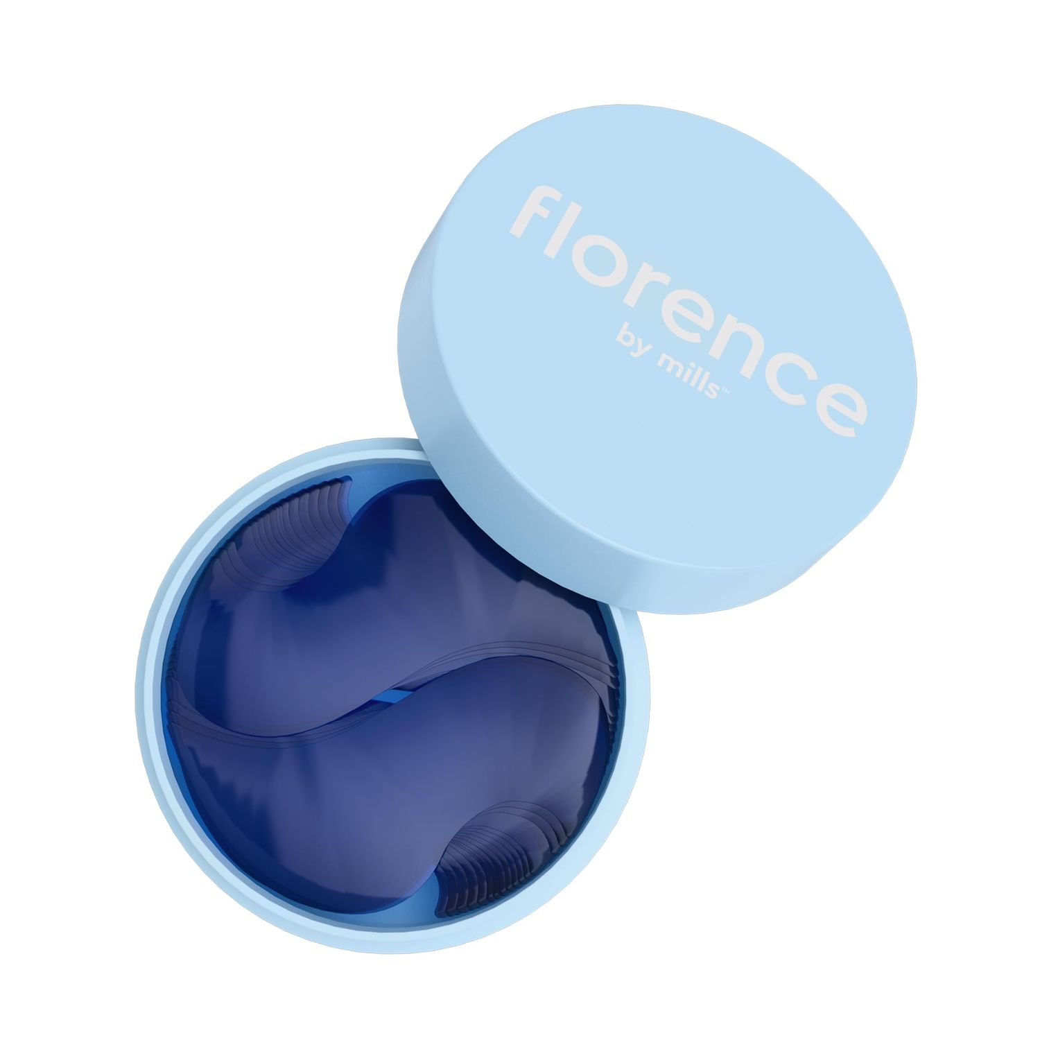 florence by mills Surfing Under the Eyes Hydrating Under Eye Treatment Gel Pads, 30 Count 15 Pairs, 15 Pairs