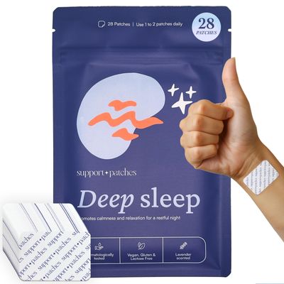Deep Sleep Patches for Adults Extra Strength - Sleep Patch with Melatonin 5mg Valerian, Relax Wake Up Refreshed, Extended Release Melatonin Back to Sleep Calm Aid for Adults, 28 Patches